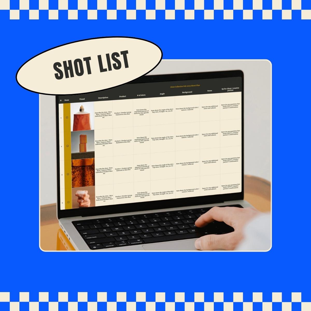 The Shot List